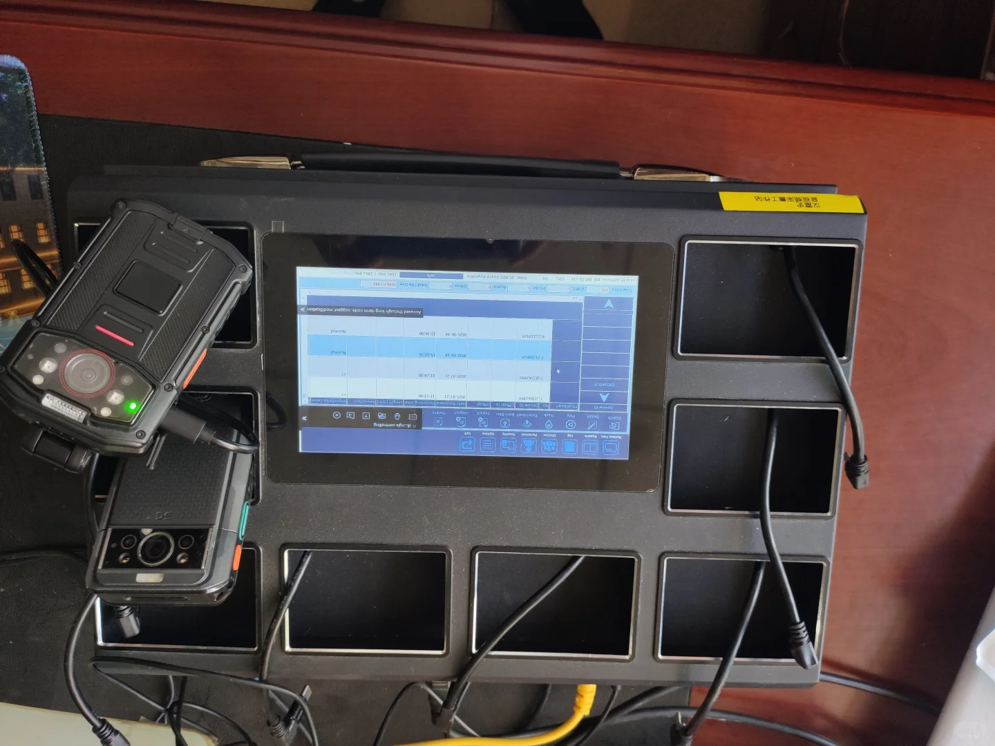 执法记录仪配套采集工作站接入统一视频平台