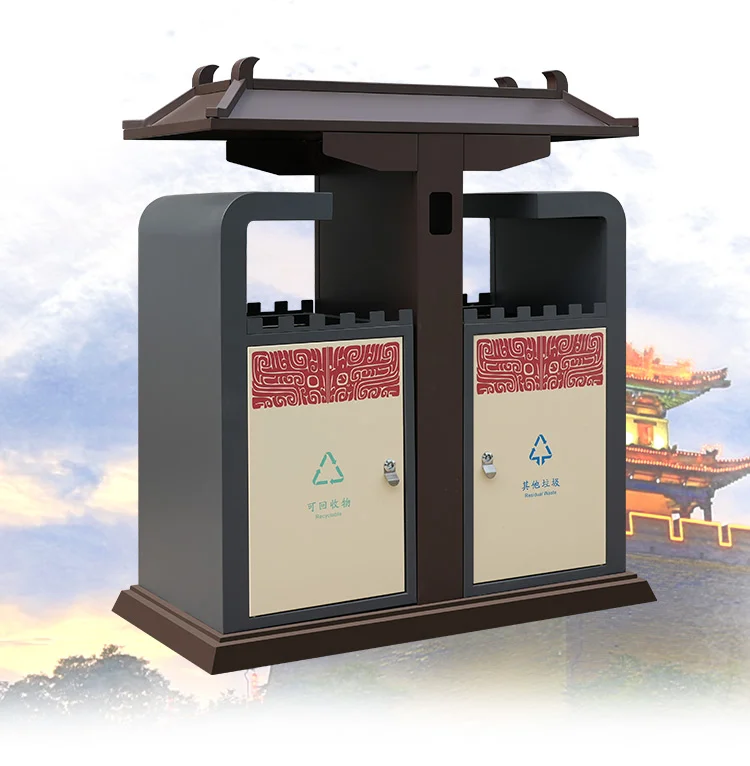 垃圾分类新风向 | 西安城墙同款垃圾桶来咯