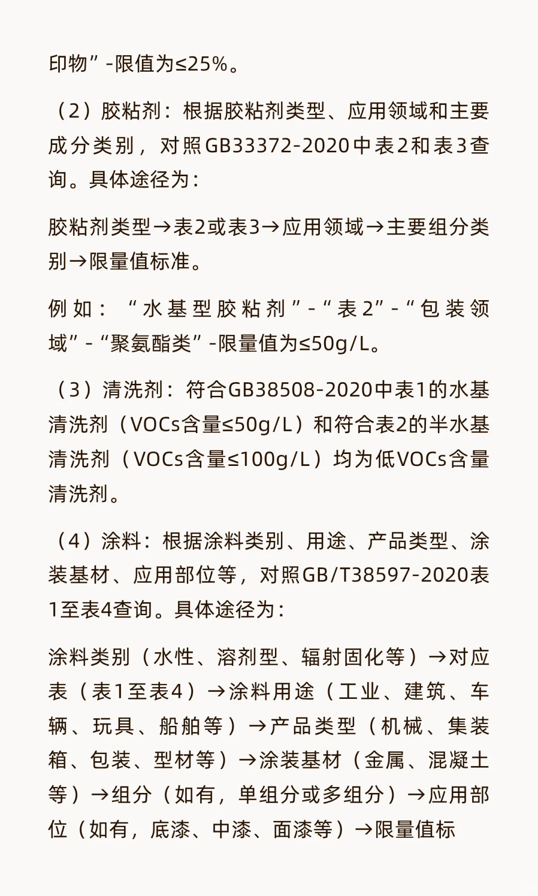 手把手教学，低VOCs物料的判别