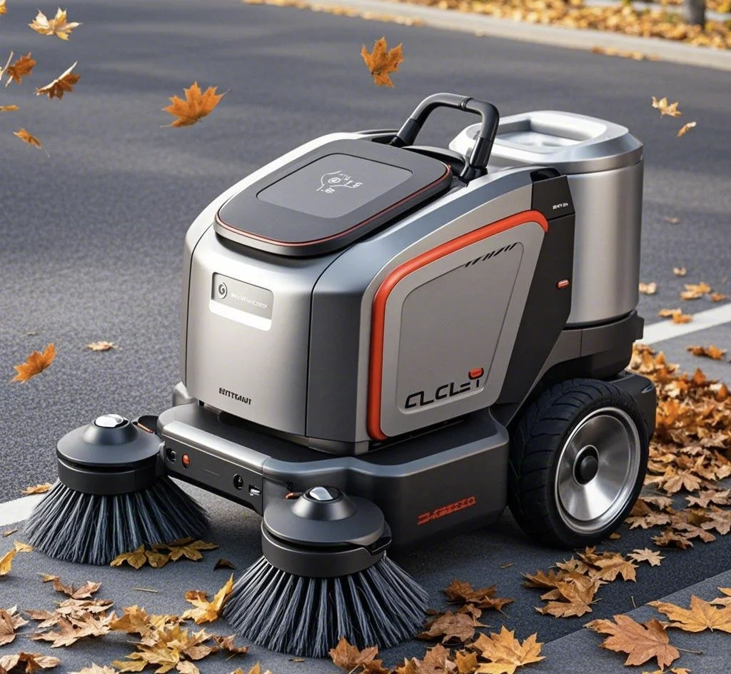 概念落叶收集降解一体车:再生让生活更美好