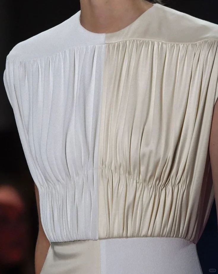服装设计细节-压褶