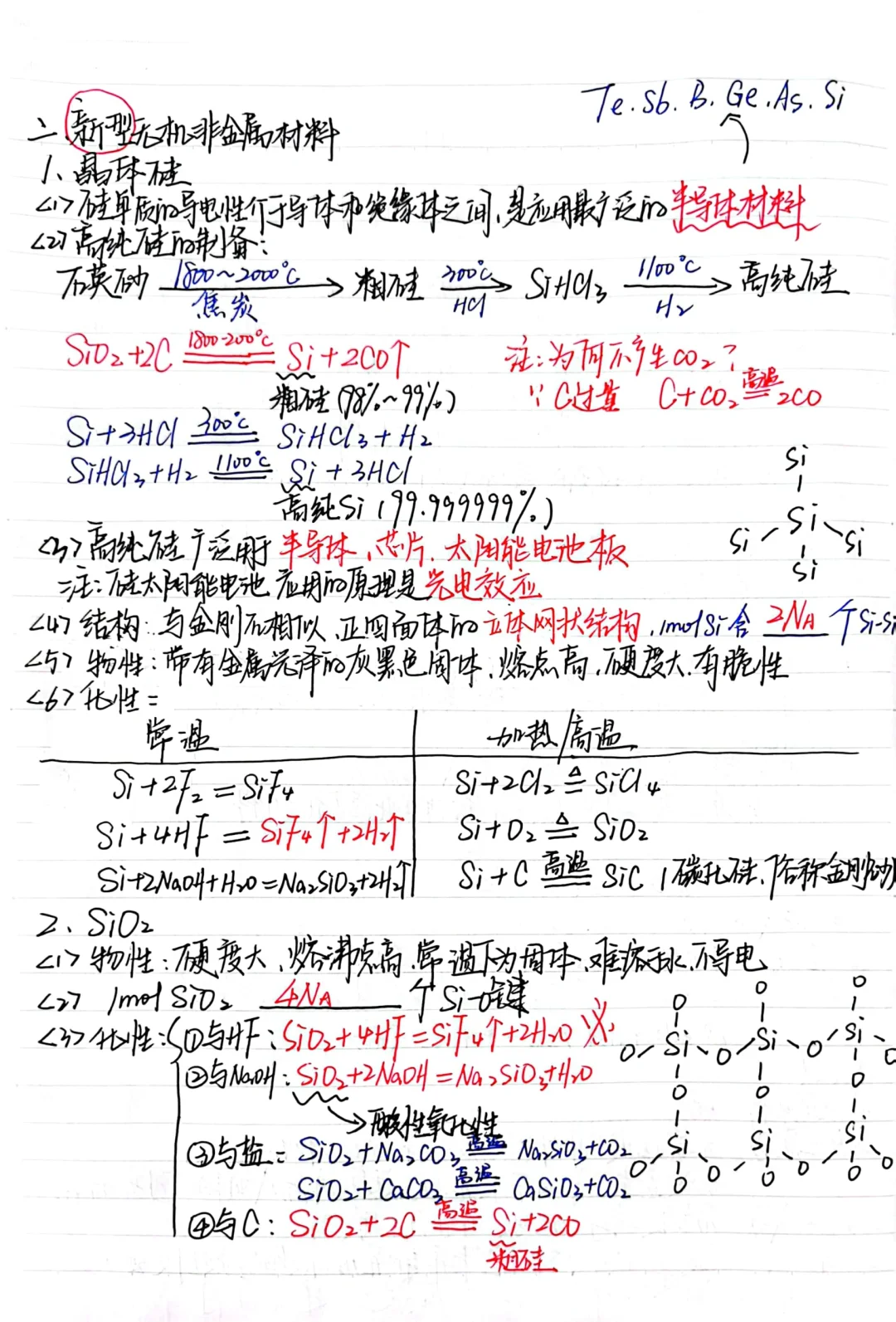 化学必修2 | 5-3无机非金属材料
