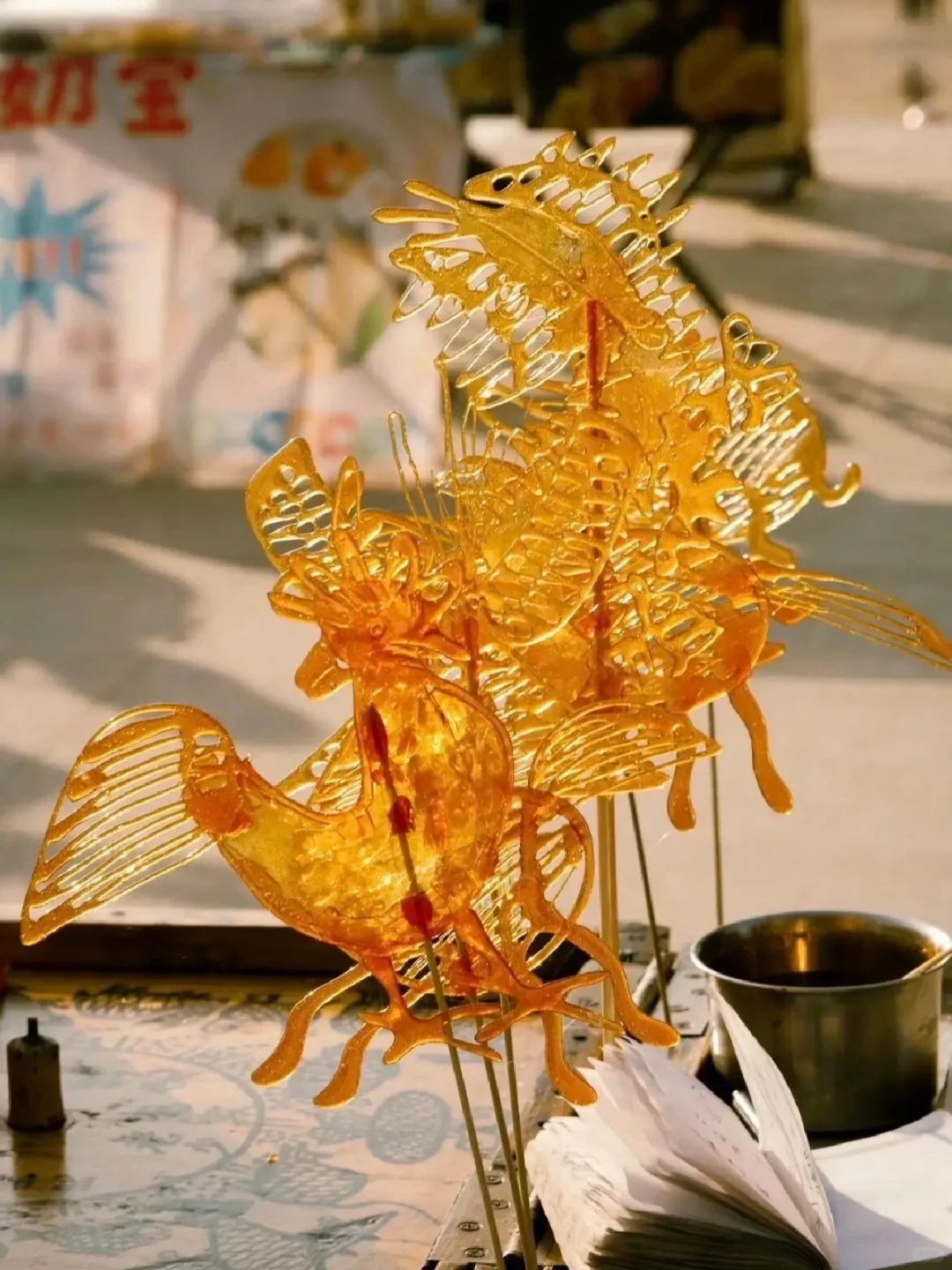 非遗糖画｜以勺为笔 融糖为墨