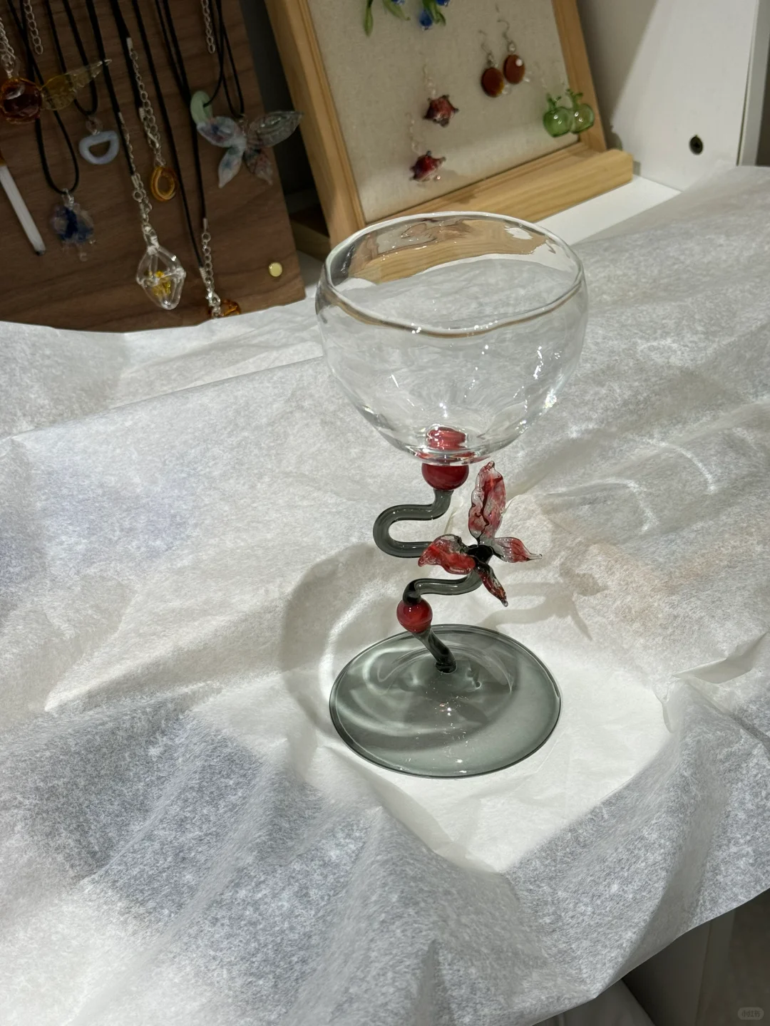 是我喜欢的中古玻璃杯啊啊啊！(自己做的叉腰