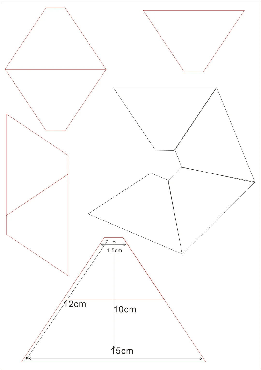5分钟自制3D全息投影A4可打印