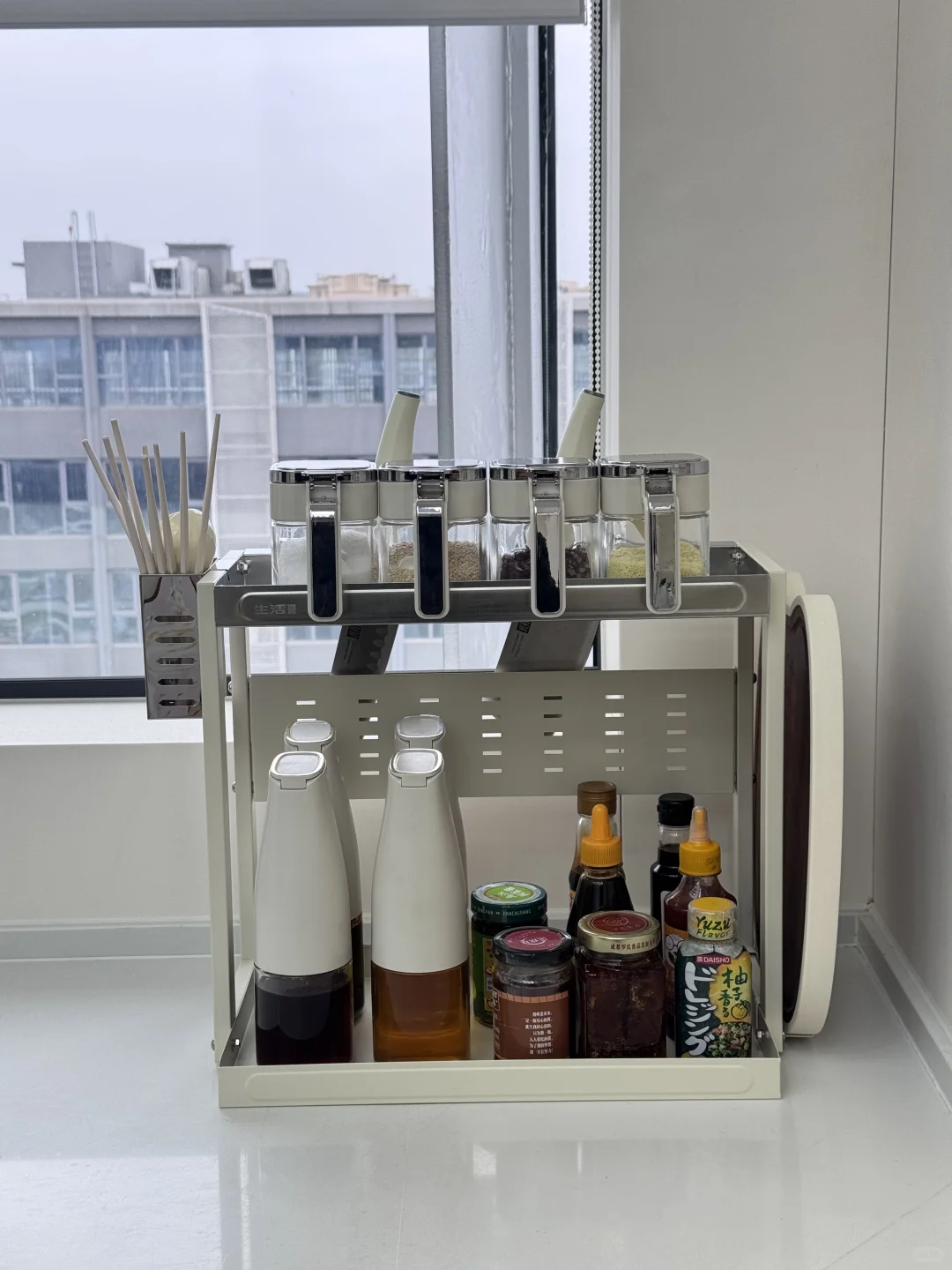 厨房台面整洁了不少，都是它的功劳✨