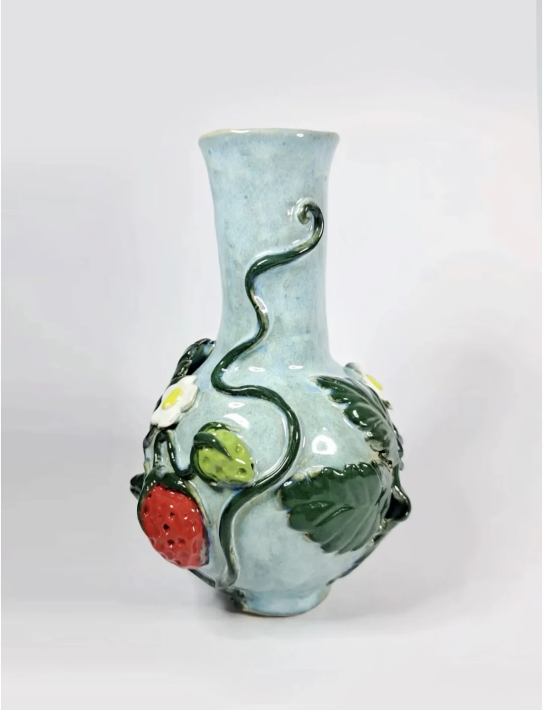 ⚪️陶艺分享｜花花的花瓶