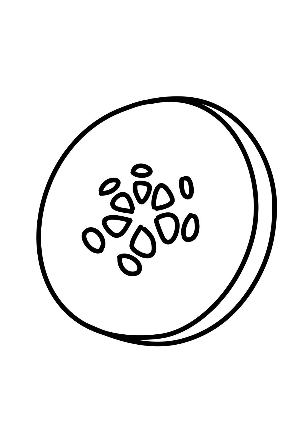 蔬菜涂色练习｜?打印