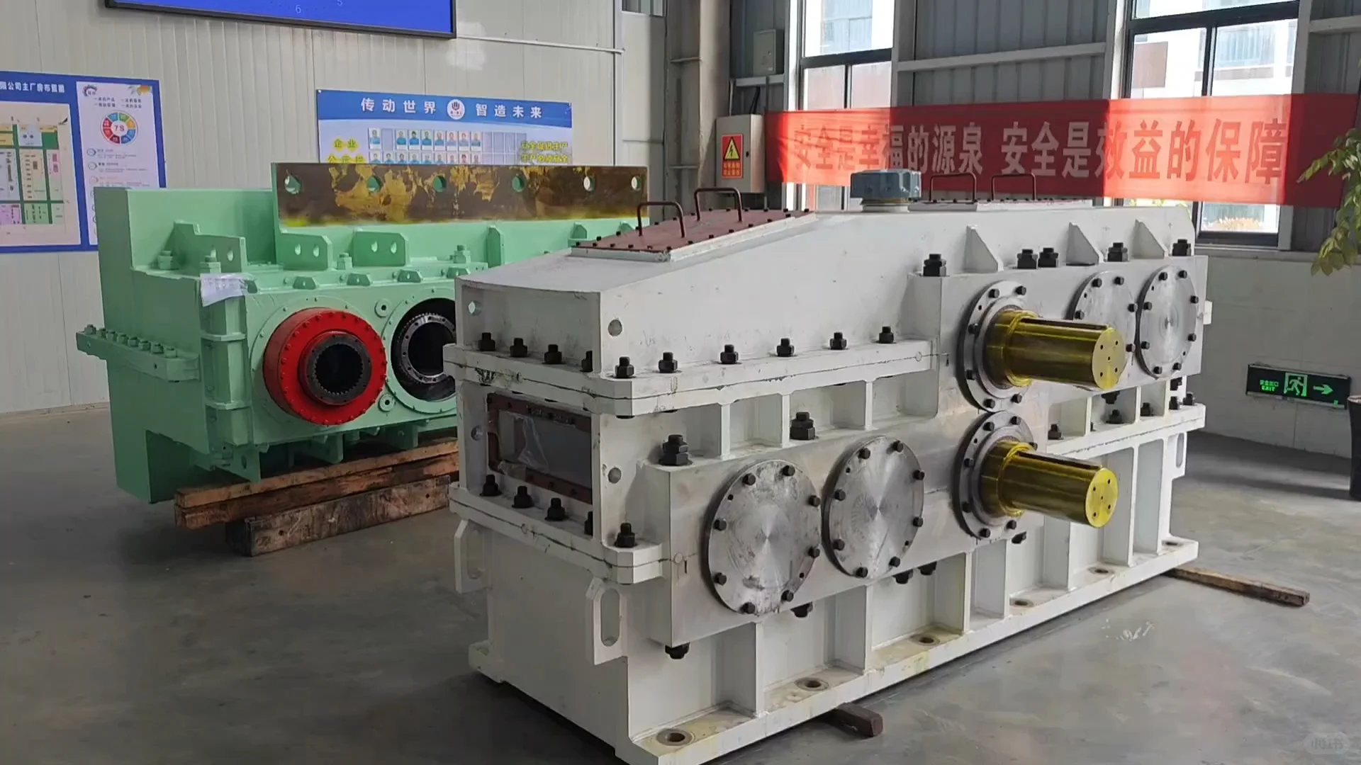 出口设备交付中