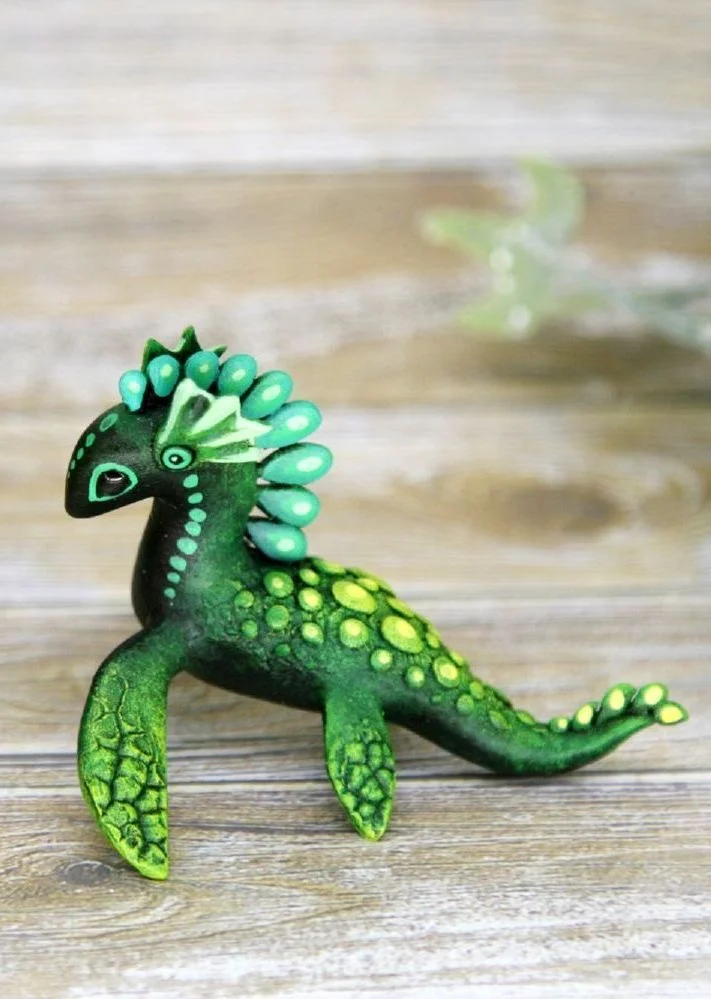 恐龙??石塑粘土创意设计～石塑粘土?