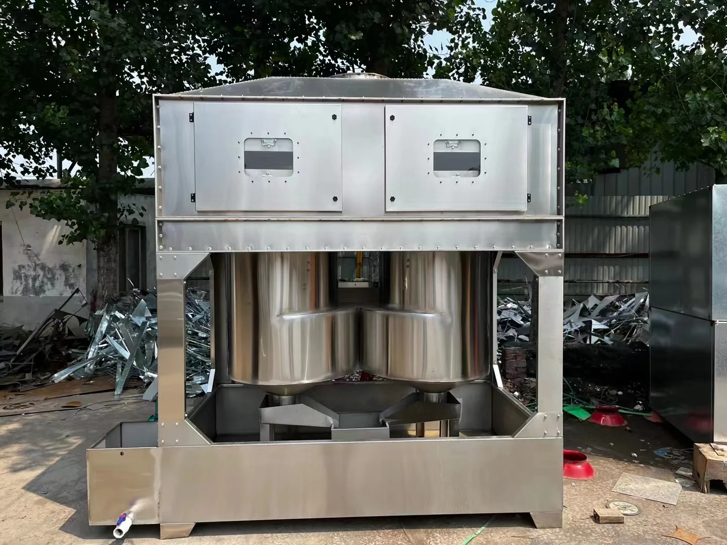 工厂废气净化救星 | 气旋塔真的牛！