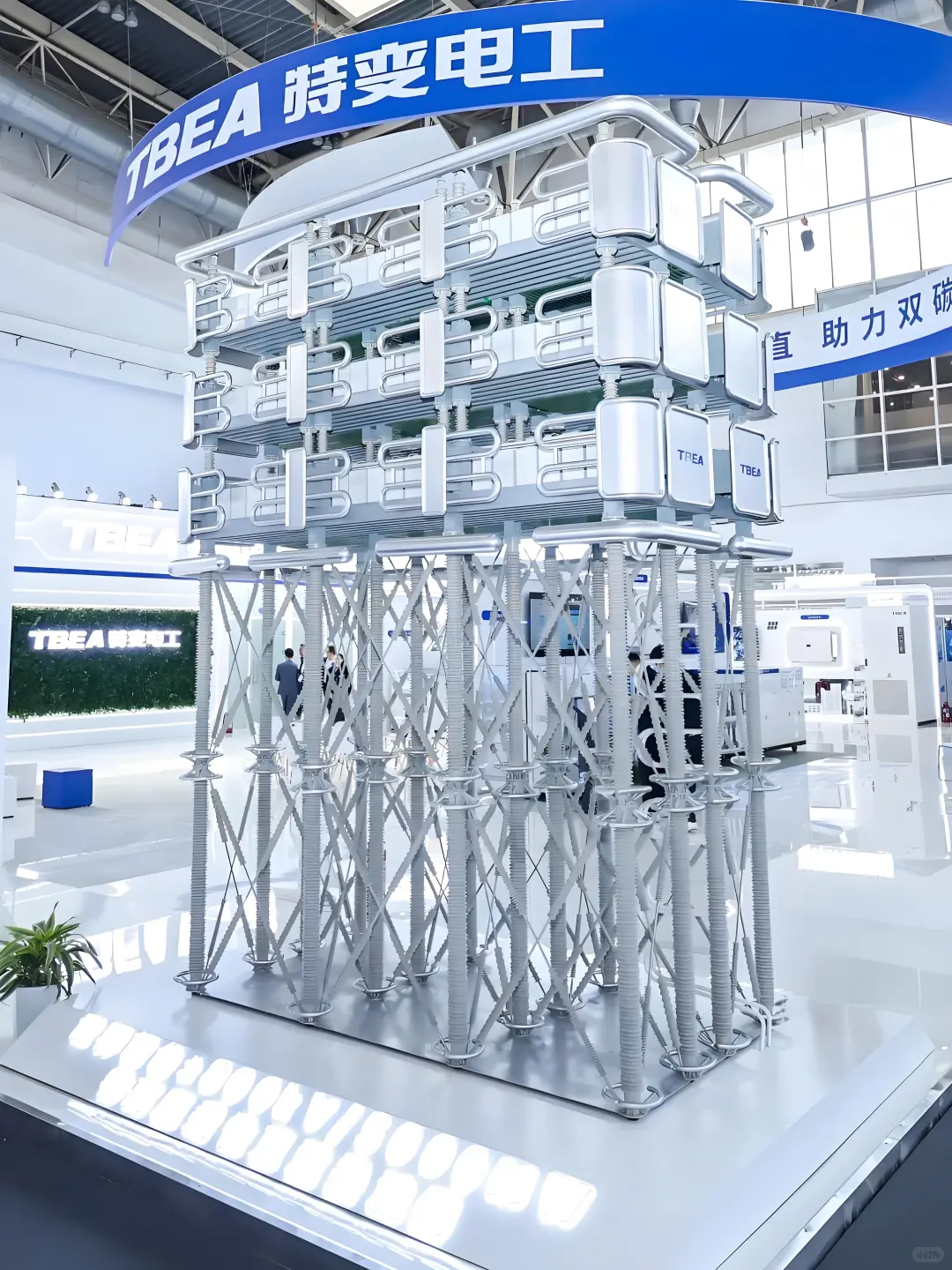 探秘电力展会：输配电及电气设备模型