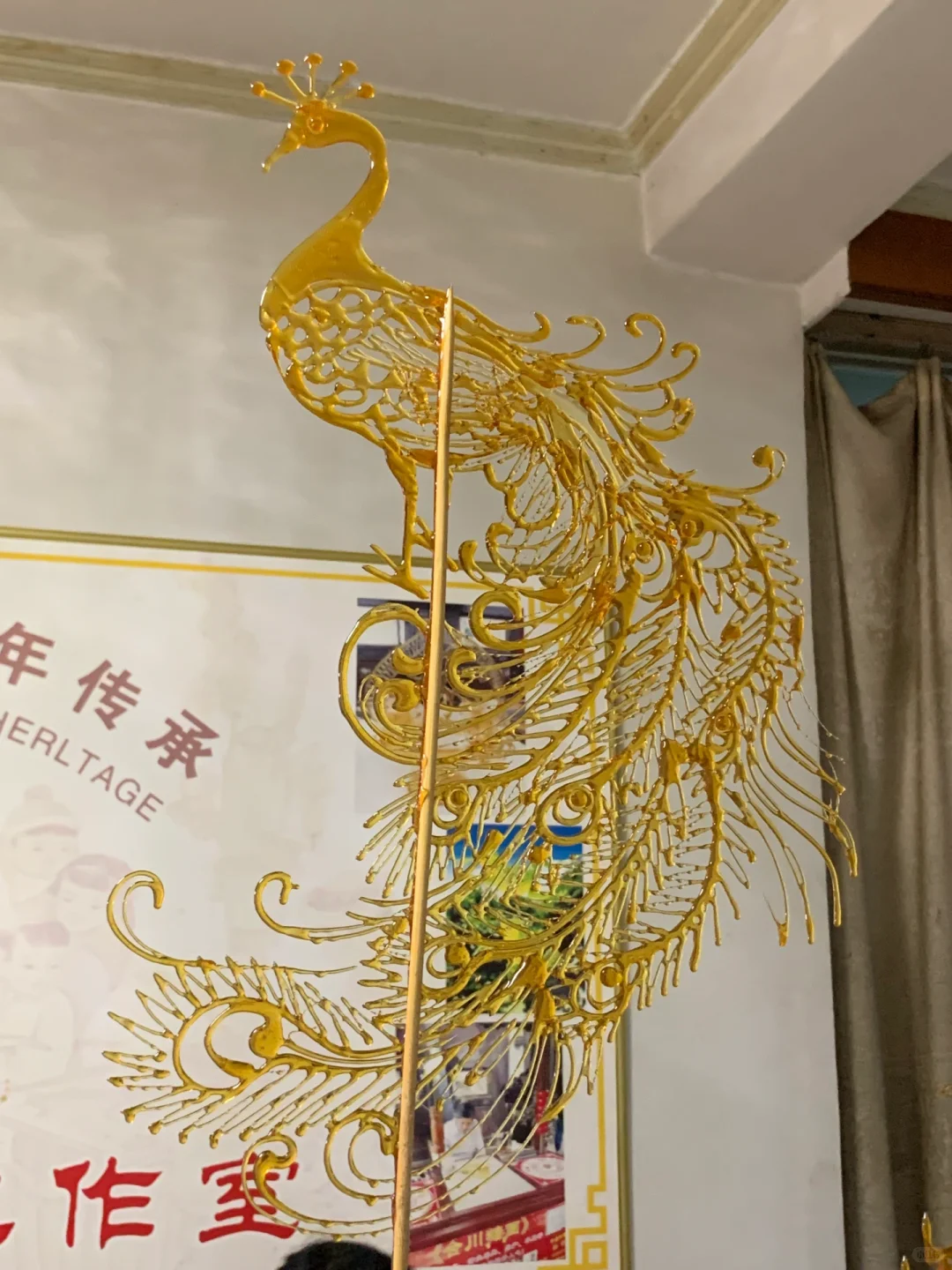 新手第一次画糖画