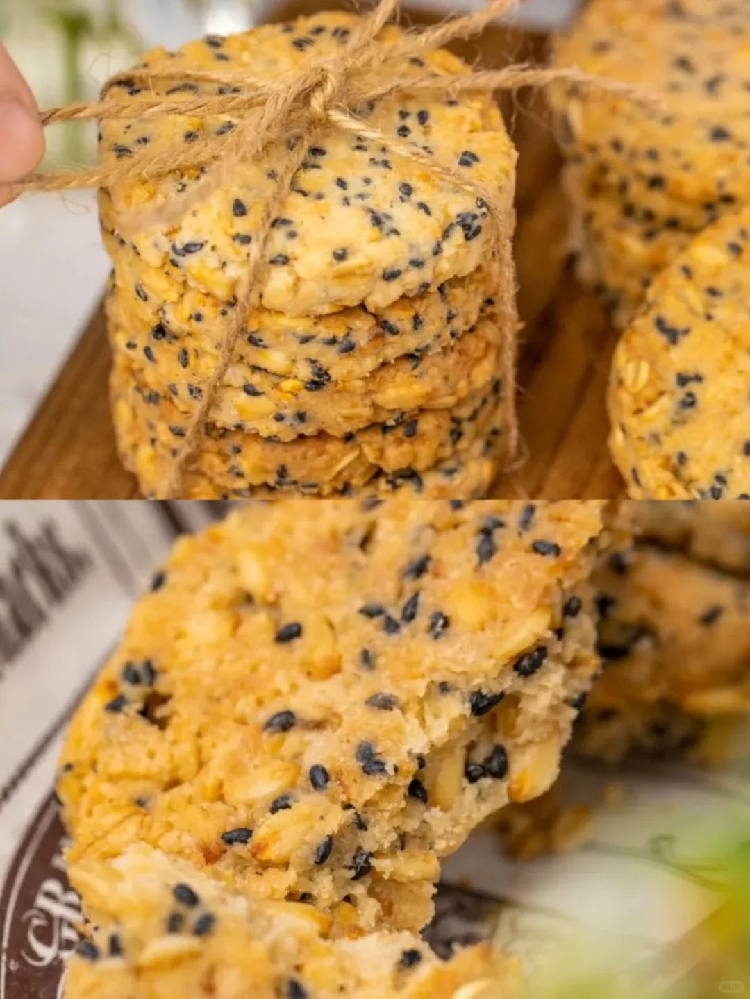 这快手小饼干也太绝了，酥酥酥酥到掉渣