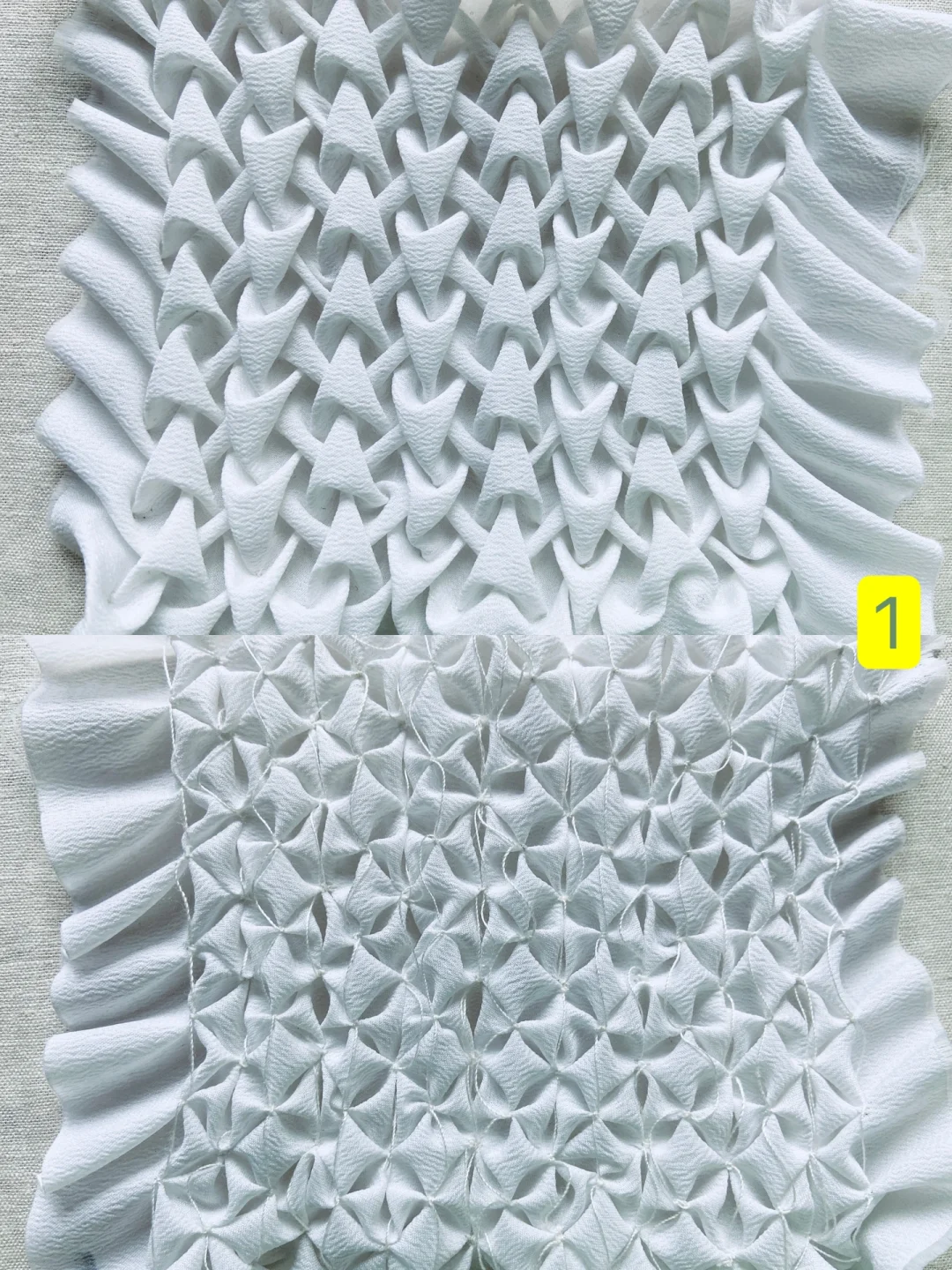 面料再造系列～肌理褶皱（1～5）总结