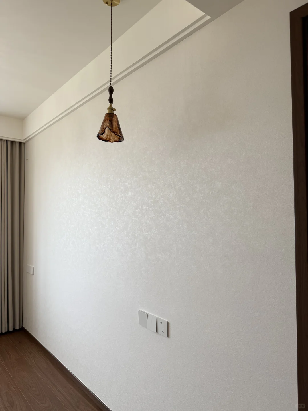 艺术漆墙布上墙！各种角度看效果，强推！