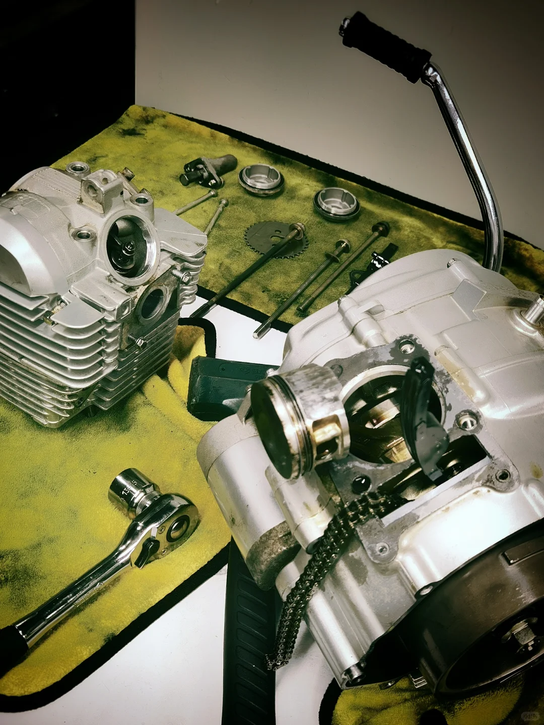 挑战速拆发动机~