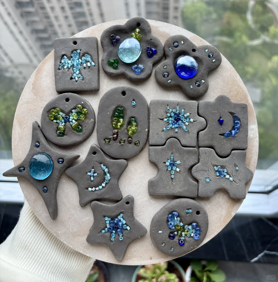 继续烧玻璃 左滑开窑