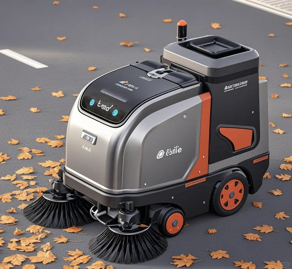 概念落叶收集降解一体车:再生让生活更美好