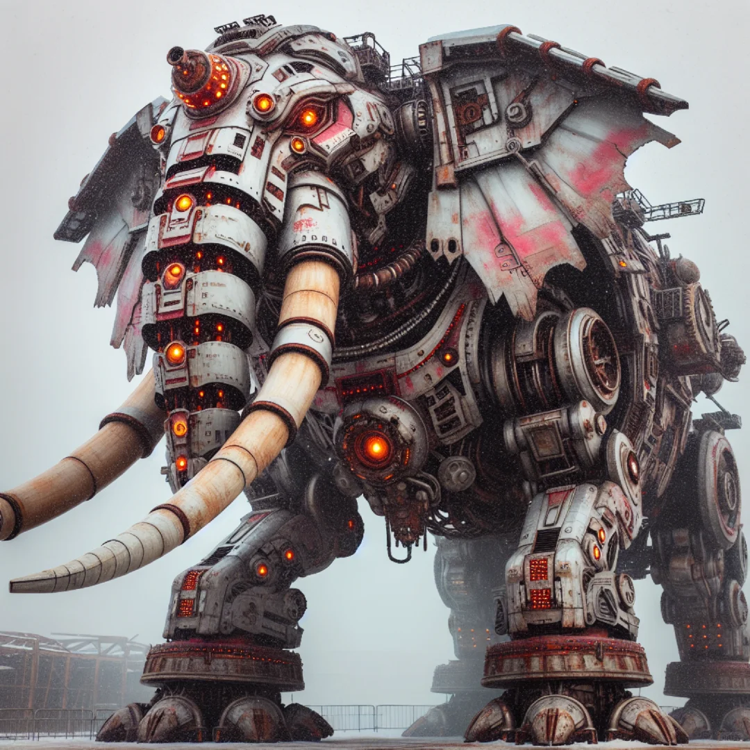 末日主题|重工业机械猛兽，想驾驭吗？