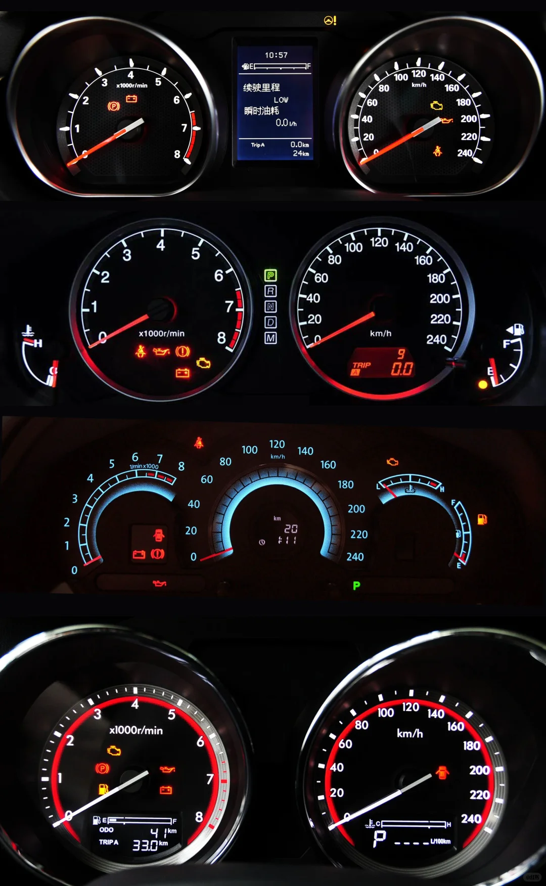 老国产的机械仪表盘——一汽篇