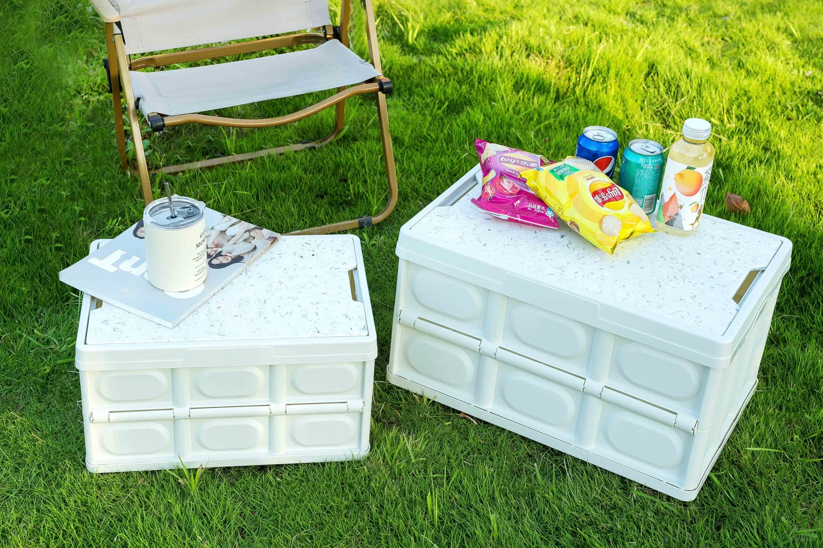 野营新选择：环保再生塑料露营箱