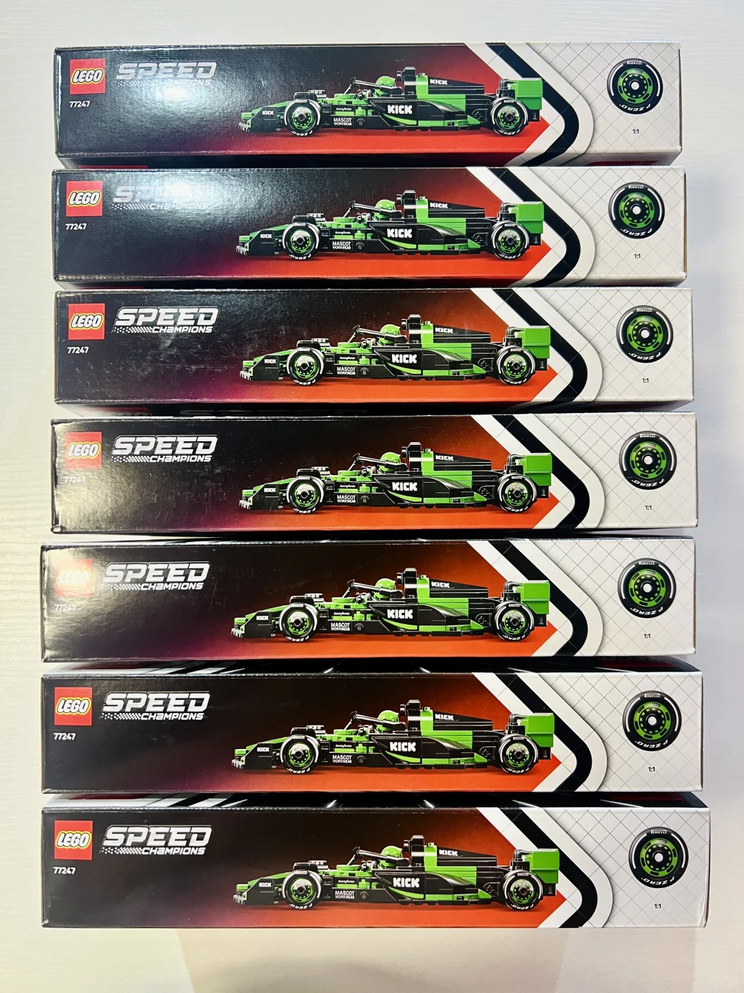 77247索伯F1车队 乐高玩具值得收藏