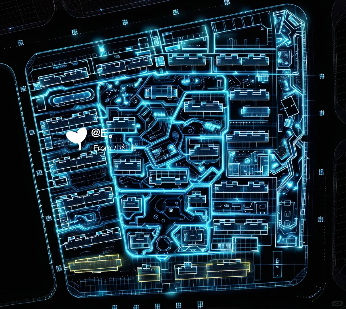 Aigc全息投影，科技光线