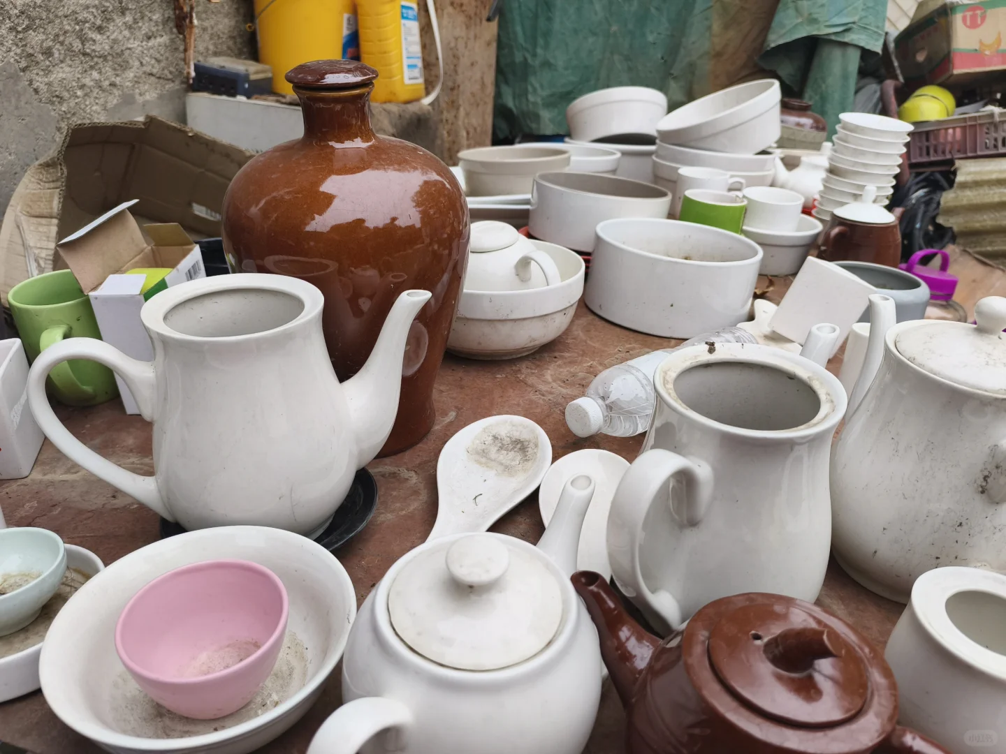 博山惊现陶瓷玻璃捡漏王!1元起抢疯