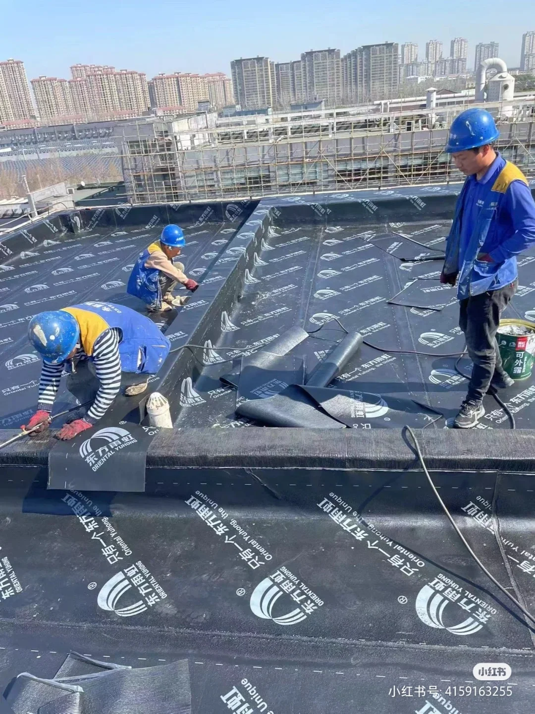 屋面防水/平台防水施工工艺流程,屋顶防水