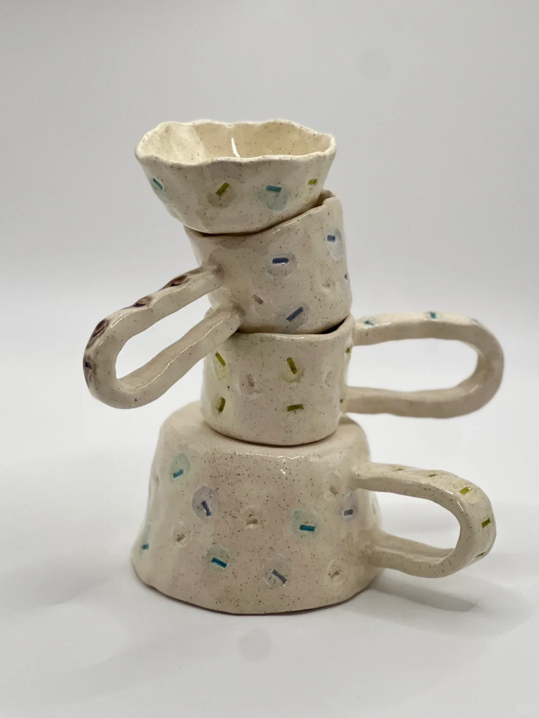 景德镇学陶艺｜学员们的玻璃珠装饰