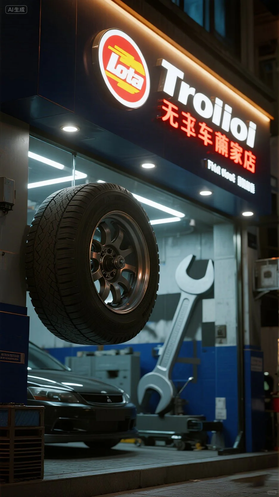 ?超吸睛汽修店门头,顾客看了都想进!