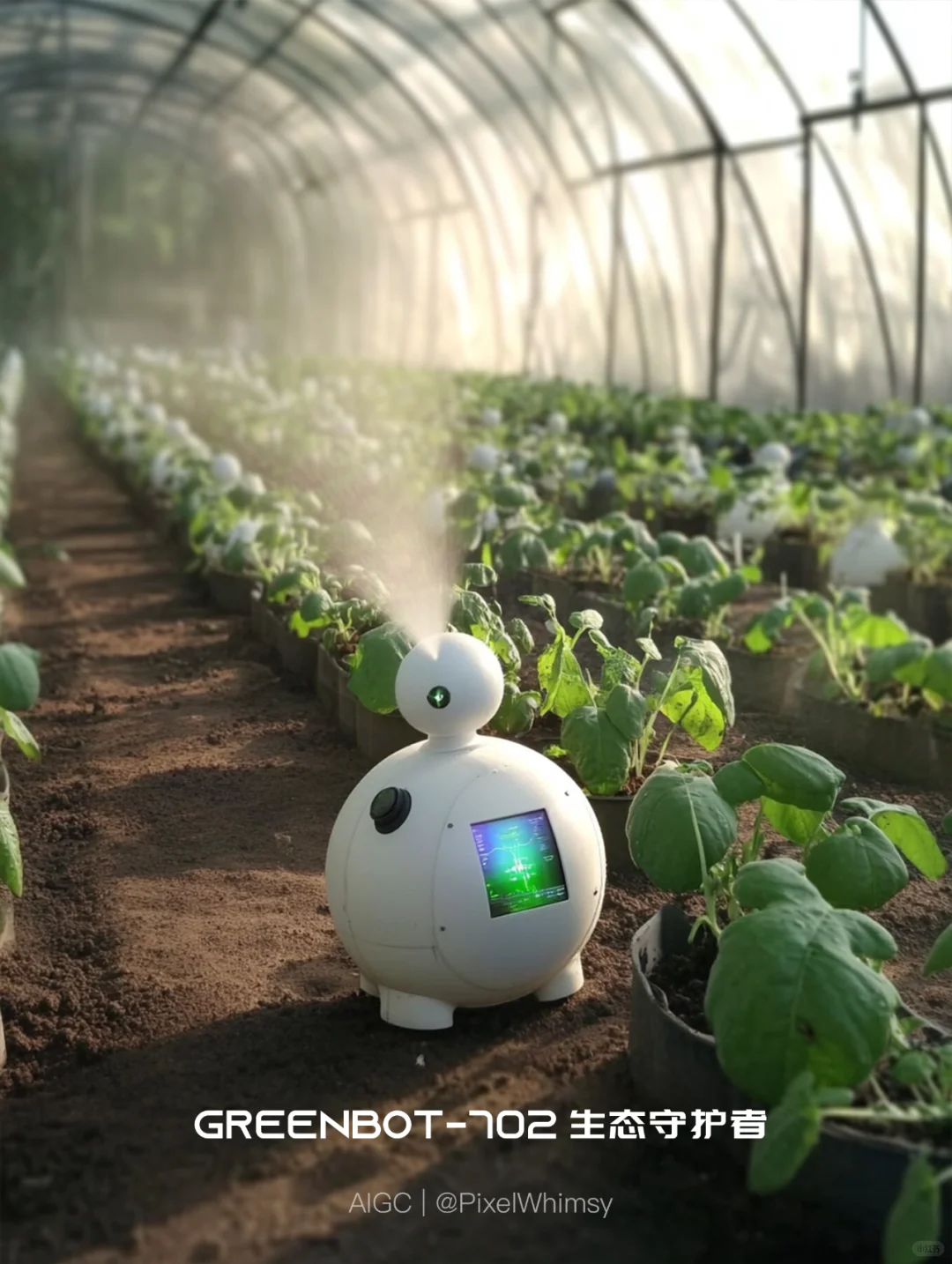 未来机器人生态守护者