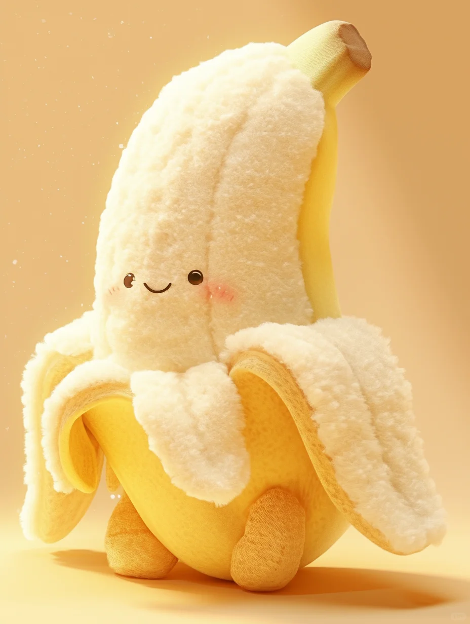 蕉绿?退退退！这香蕉宝宝是打工人快乐