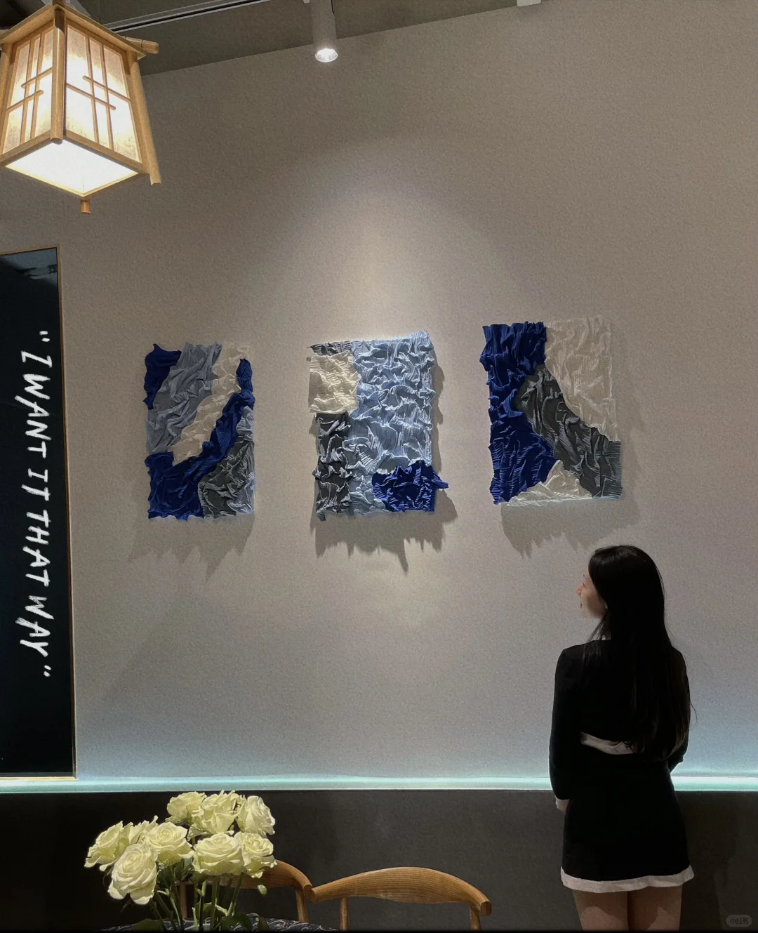 ?15块就能DIY三宅一生褶皱画～?