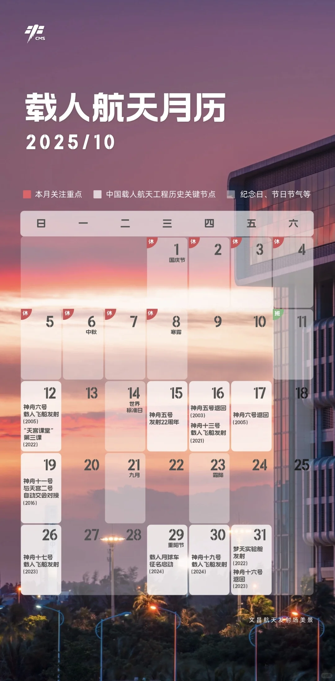 神舟二十一号载人飞船发射任务！