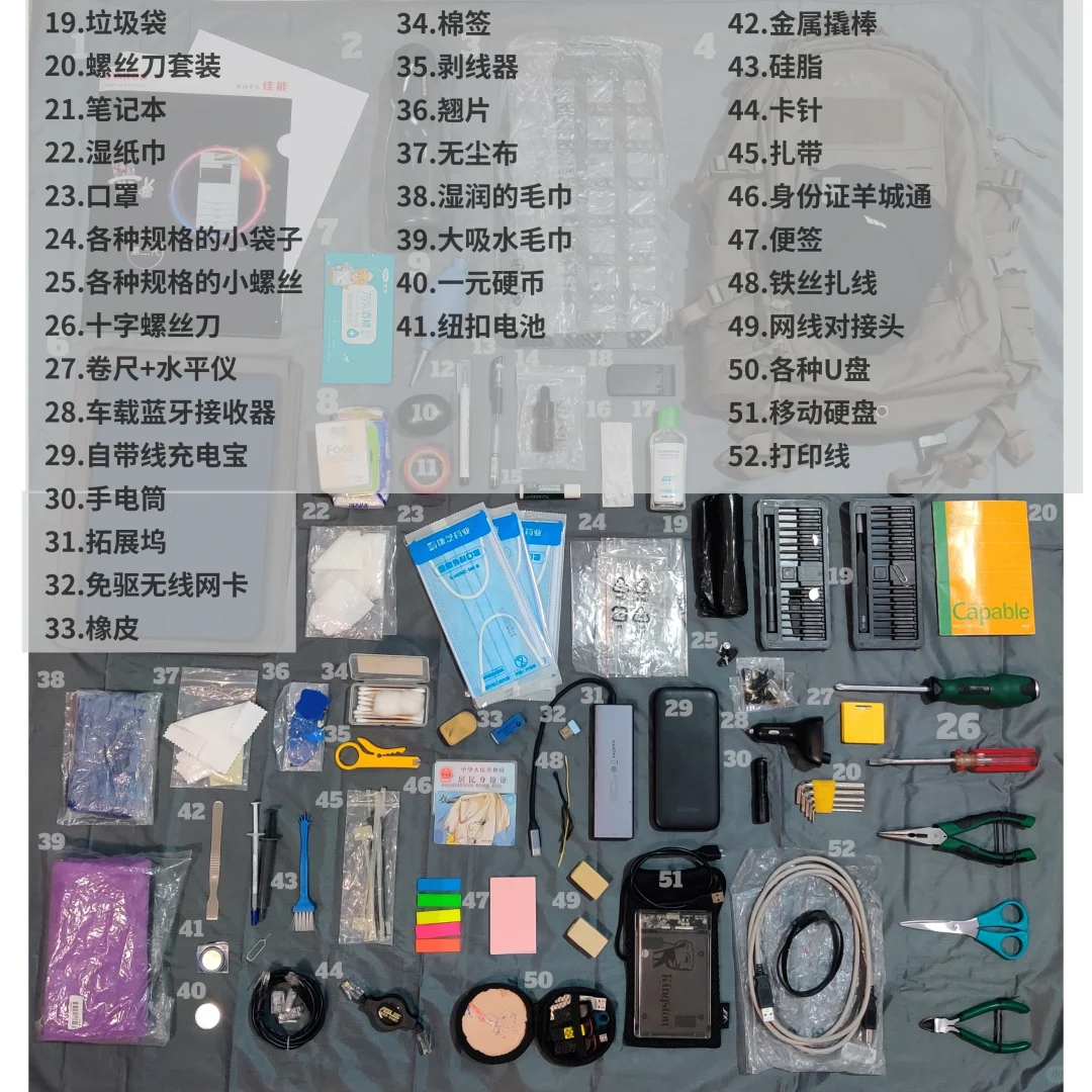 小小桌面运维背包一览