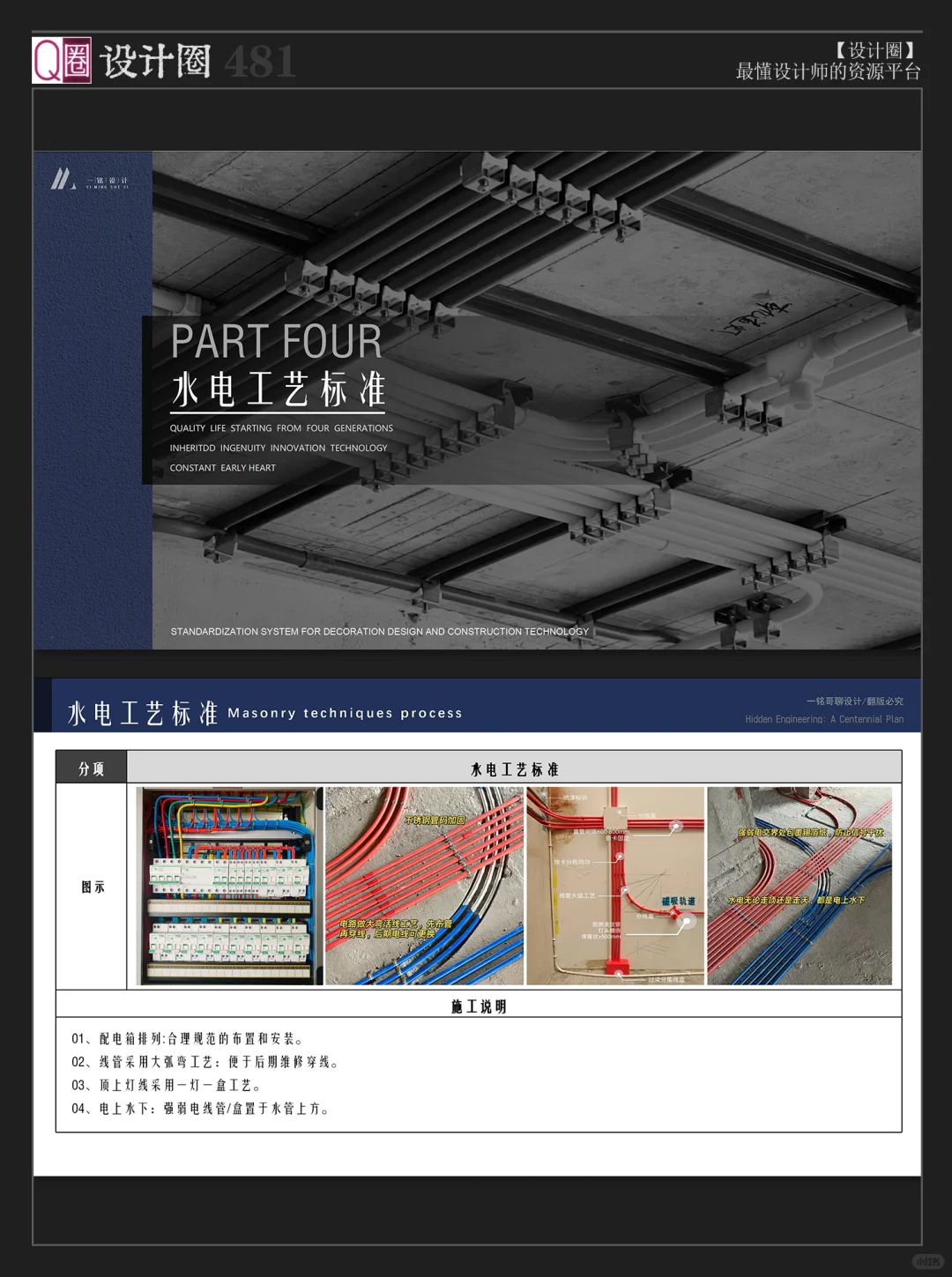 精工施工｜施工工艺标准PPT｜耗时半年整理?
