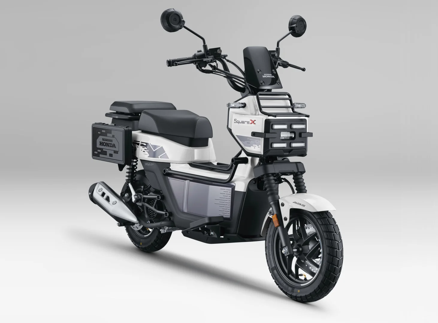 新大洲本田squarex125上市了