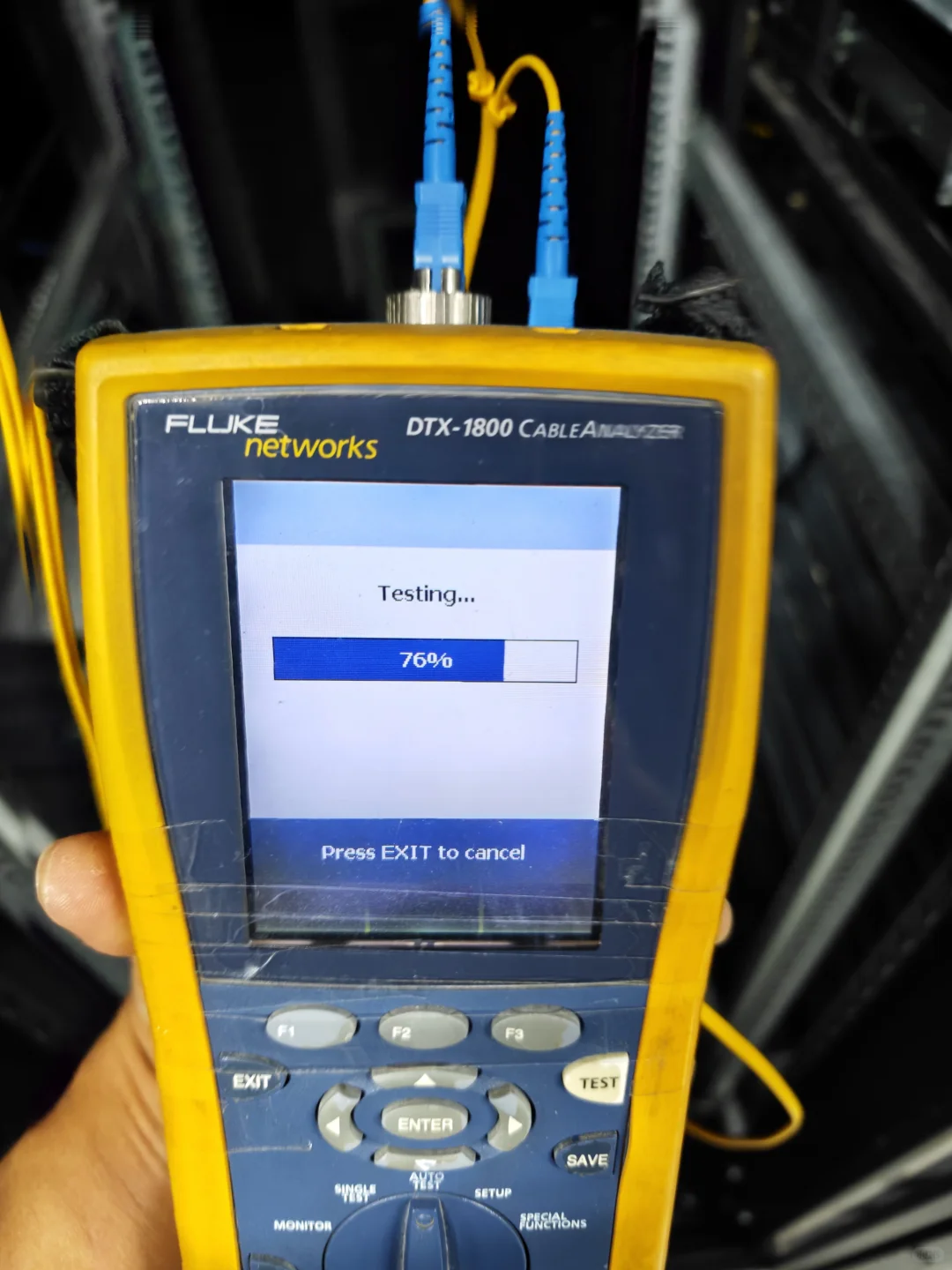 诺基亚，多么熟悉的名字，助力机房光纤测试