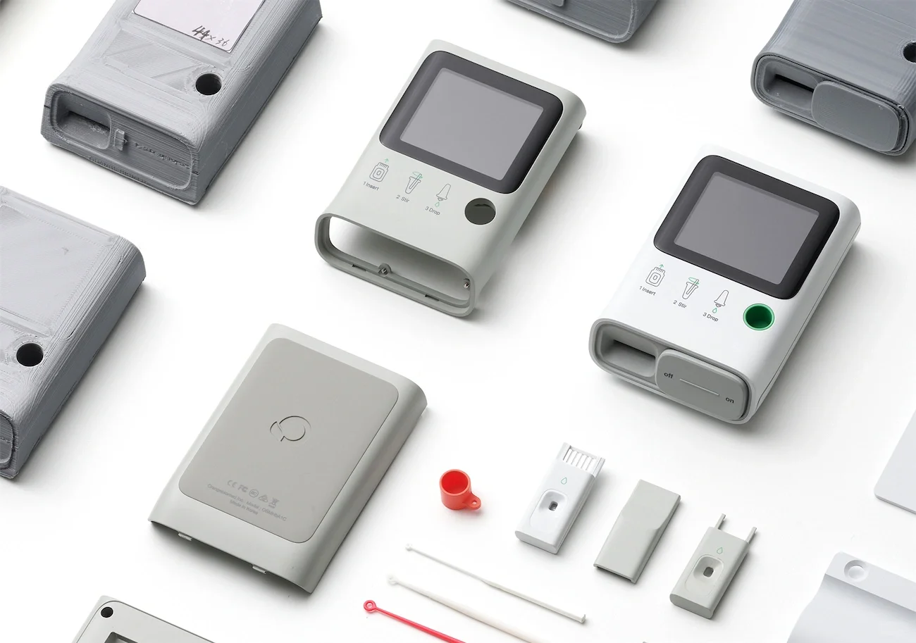 手持医疗检测设备造型案例