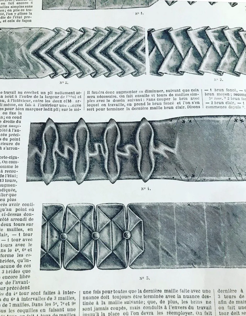 工艺｜古典立体褶皱工艺图鉴立构