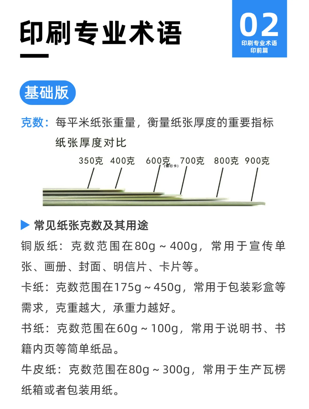 印前知识：印刷专业术语基础版