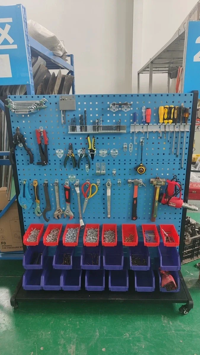 车间工具整理架 挂工具还得是它?????