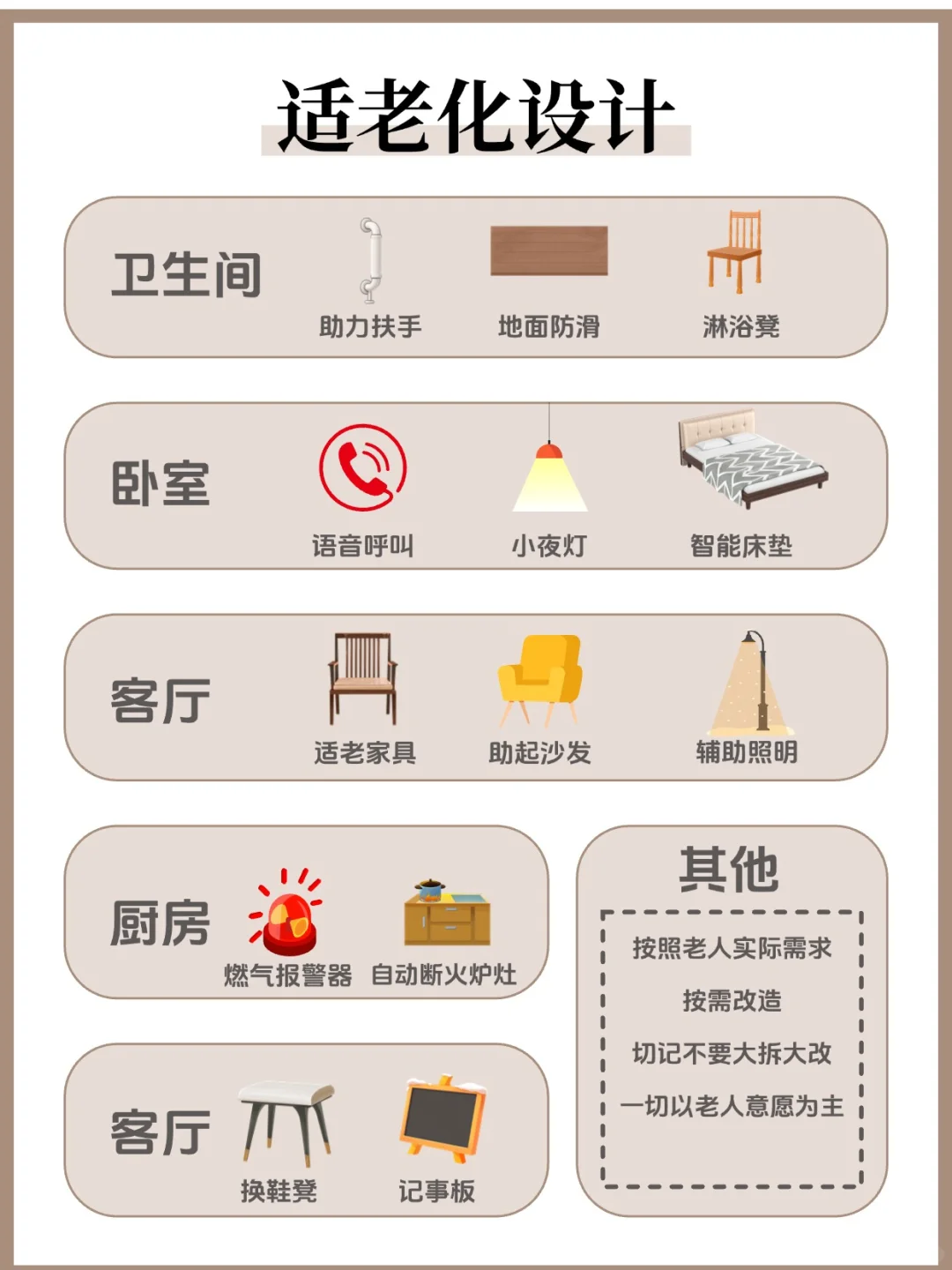 超全适老化改造指南这不就来了！?