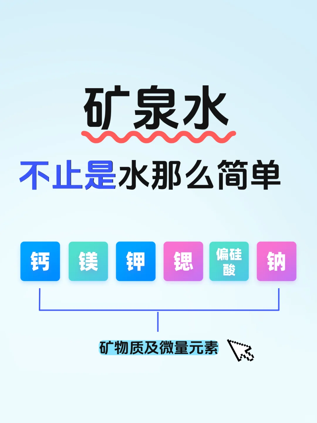 每日科普,矿泉水里的矿物质到底有什么用?