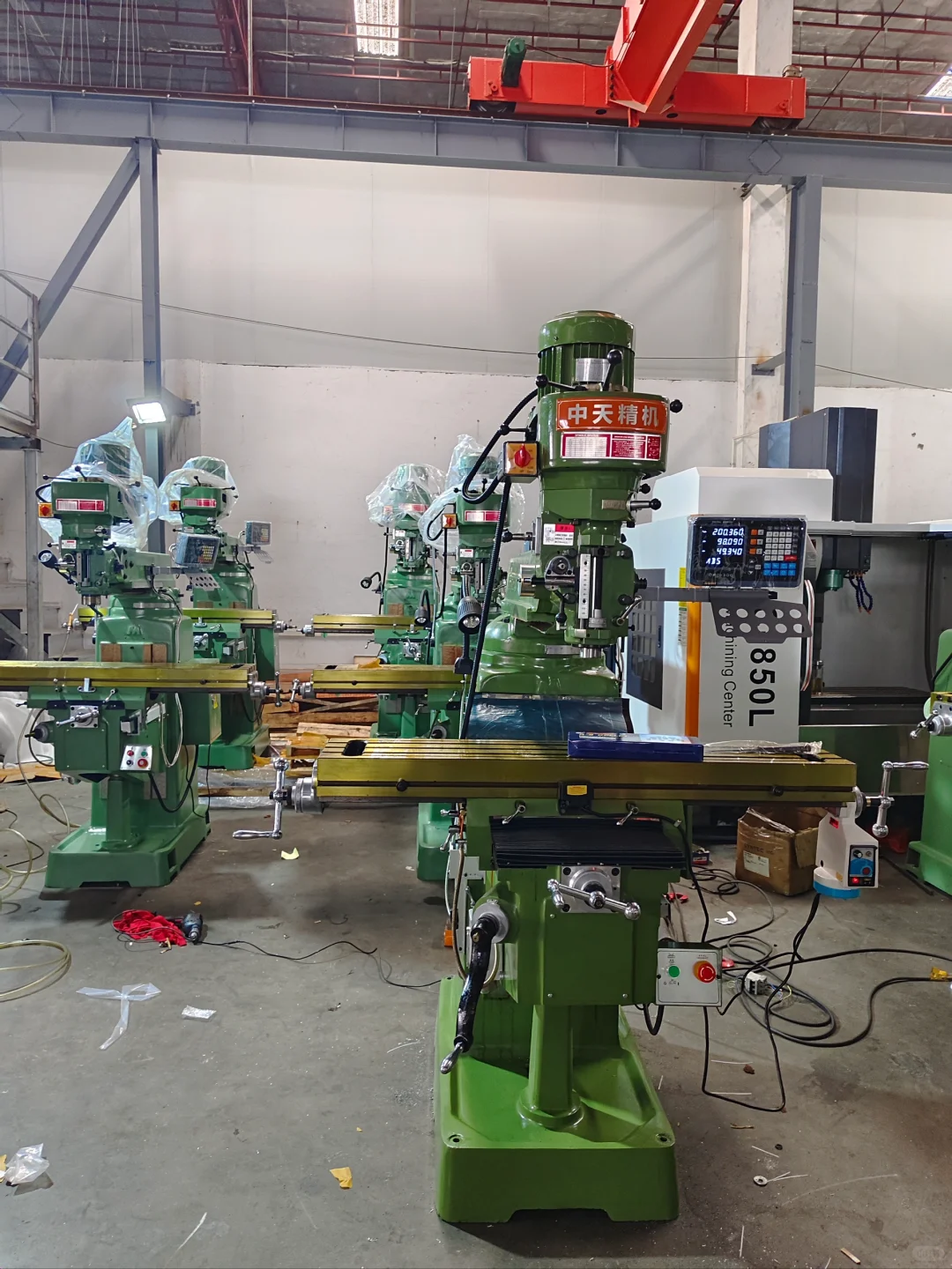 全新台正炮塔铣床源头厂家超低价批发直销