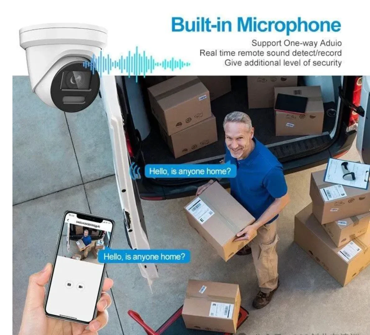 半夜来人？升级监控，让全街都听见