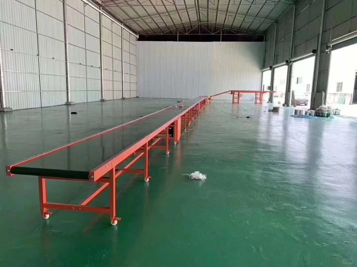 你没见过的皮带运输线！！！