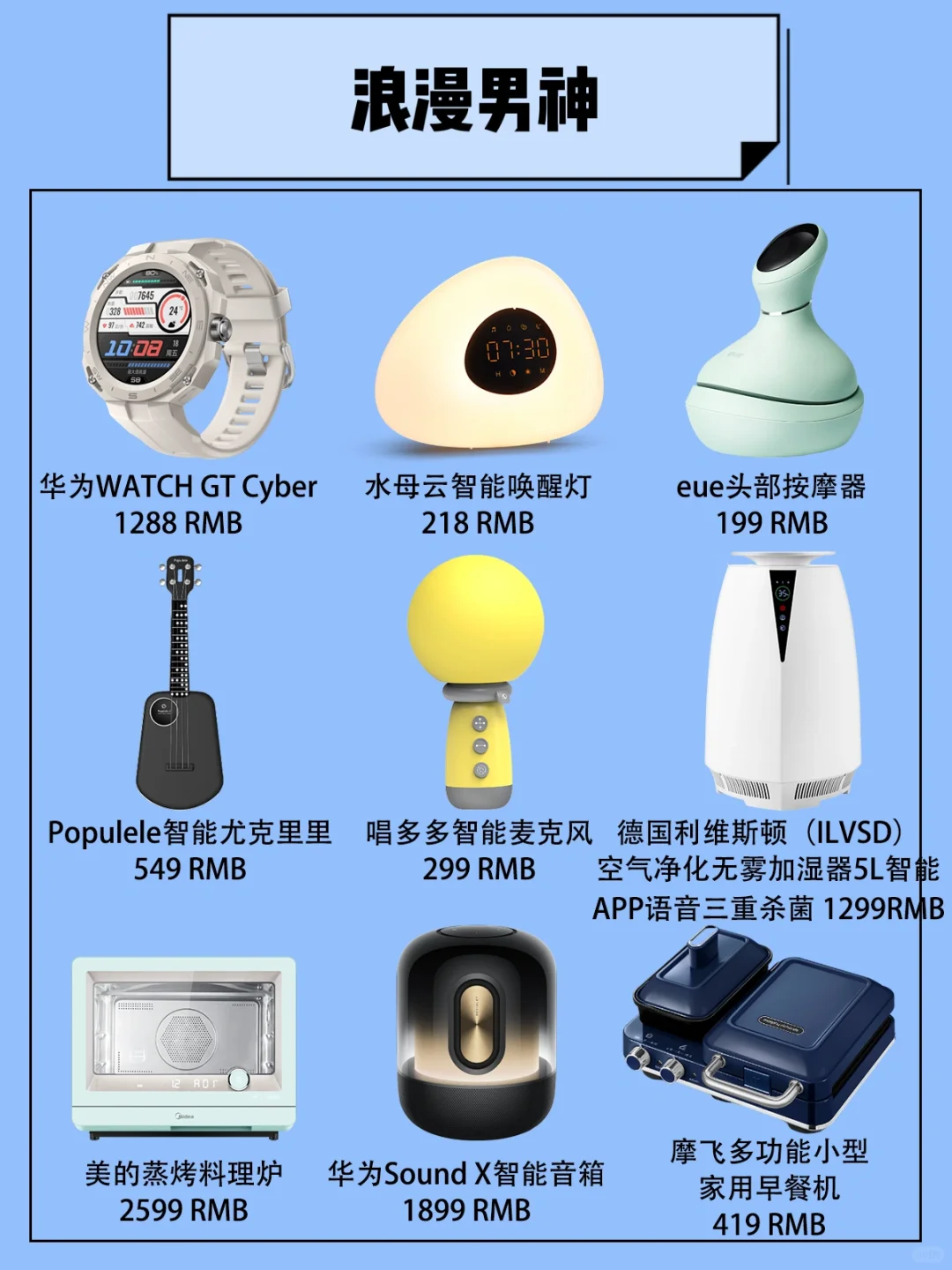 男友最爱礼物清单?100%会喜欢‼️